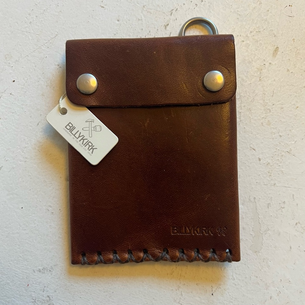Billykirk leather card/cash holder
